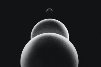 Rendered spheres